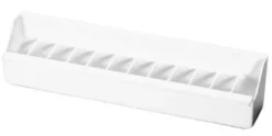 Mangeoire Volière Blanc 30x6,5x6cm