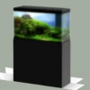 Meuble pour aquarium Emotions Nature Pro 100 noir - Ciano