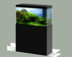 Meuble pour aquarium Emotions Nature Pro 100 noir - Ciano