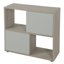 Meuble pour aquarium Iseo Tana 80cm mélaminé gris - Zolux