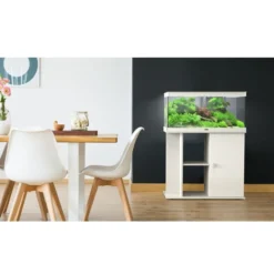 Meuble pour aquarium Style LED 120 blanc - Aquatlantis