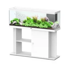 Meuble pour aquarium Style LED 120 blanc - Aquatlantis