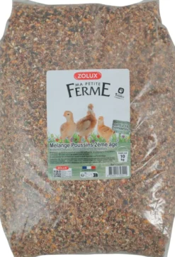 Mélange poussins 2ème âge 10kg - Zolux