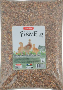 Mélange poussins 2ème âge 4kg - Zolux