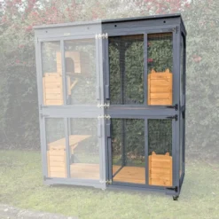 Modules haut et bas pour Catio Balcon modulable - Kat'Venture