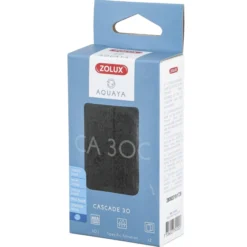 Mousse Zeocarb pour filtre aquarium Cascade 60 Aquaya x 2 - Zolux