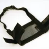 Muselière nylon T. XL noir, 20-26cm / 9,5 cm