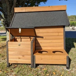 Niche Beauceron pour chien avec Jardinière taille M