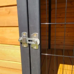 Niche Malinois avec porte sécurisée et ouverture latérale taille XL