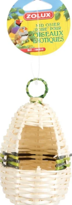 Nid en poire pour oiseaux exotiques Zolux
