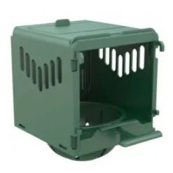 Nid oiseaux extérieur en plastique vert Samsara diamètre 10cm - 2GR