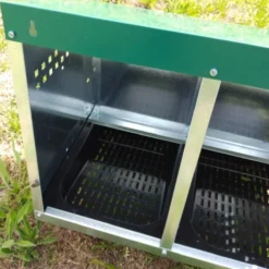 Nid pondoir poule extérieur métal 1 nichoir - Gaun
