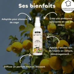 Parfum d’ambiance relaxant oiseaux Spray O’Calme bio 125ML - Biovetol