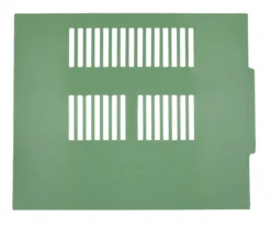 Paroi de séparation ajourée en plastique vert pour cages à oiseaux de 90 et 120 cm - 2GR