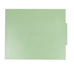 Paroi de séparation pleine en plastique vert pour cages à oiseaux de 90 et 120 cm - 2GR