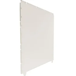 Paroi latérale en plastique pour cages à oiseaux de 90 et 120 cm blanche - 2GR