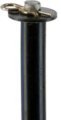Piquet support pour filet poulailler acier galvanisé et gaine plastique 120cm - Kerbl