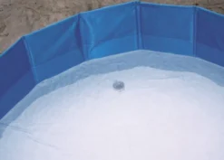 Piscine chien 340L diamètre 120cm bleue - Kerbl