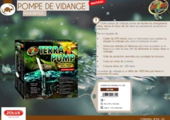 Pompe de vidange pour aquarium, paludarium, terrarium Terra Pump - Zoo Med