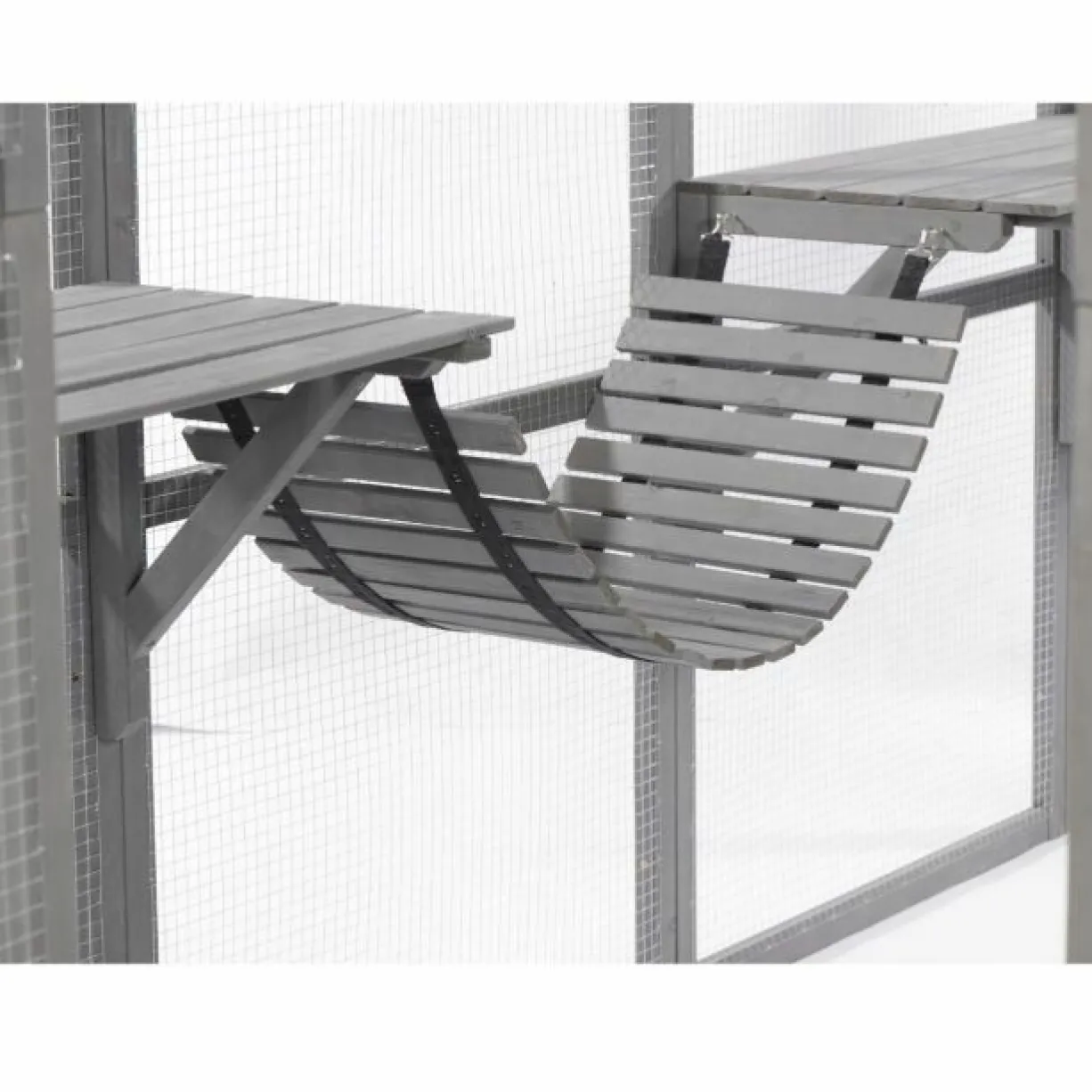 Pont suspendu pour catio équipé chat Deluxe - Kat’Venture