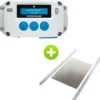 Portier électronique poule ChickenGuard Pro et trappe en aluminium taille Medium