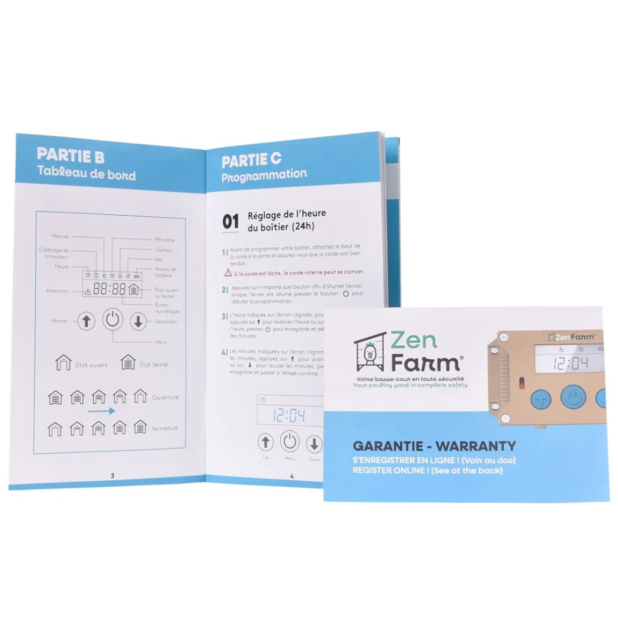 Portier Zen Farm poule
