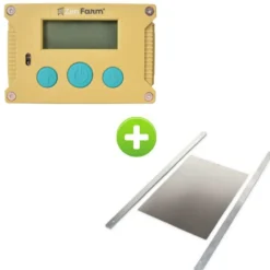 Portier Zen Farm poule et trappe en aluminium taille Medium