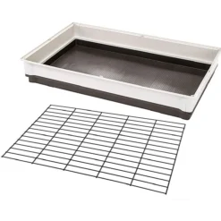 Poulailler Happy Farm 120 en plastique 2 à 4 poules - Ferplast