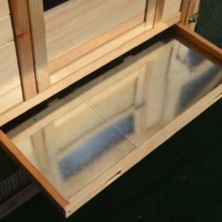 Poulailler Soie toit shingle et polycarbonate jusqu’à 6 poules