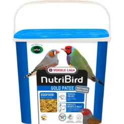 Pâtée aux œufs NutriBird Gold Patee oiseaux exotiques 5kg - Versele Laga