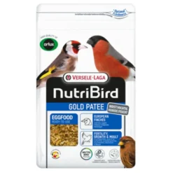 Pâtée aux œufs NutriBird Gold Patee oiseaux indigènes 1kg - Versele Laga