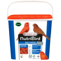 Pâtée aux œufs pour canaris NutriBird Gold Patee Red Factor rouge 5kg - Versele Laga