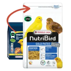 Pâtée aux œufs pour canaris NutriBird Gold Patee jaune 5kg - Versele Laga