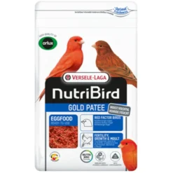 Pâtée aux œufs pour canaris NutriBird Gold Patee Red Factor rouge 1kg - Versele Laga