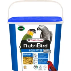 Pâtée aux œufs pour grandes perruches et perroquets NutriBird Gold Patee 5kg - Versele Laga