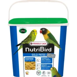 Pâtée aux œufs pour perruches et petits perroquets NutriBird Gold Patee 5kg - Versele Laga