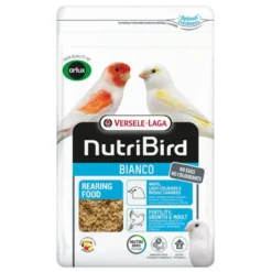 Pâtée d’élevage pour canaris blancs NutriBird Rearing Food Bianco 1kg - Versele Laga