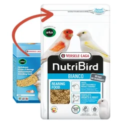 Pâtée d’élevage pour canaris blancs NutriBird Rearing Food Bianco 1kg - Versele Laga