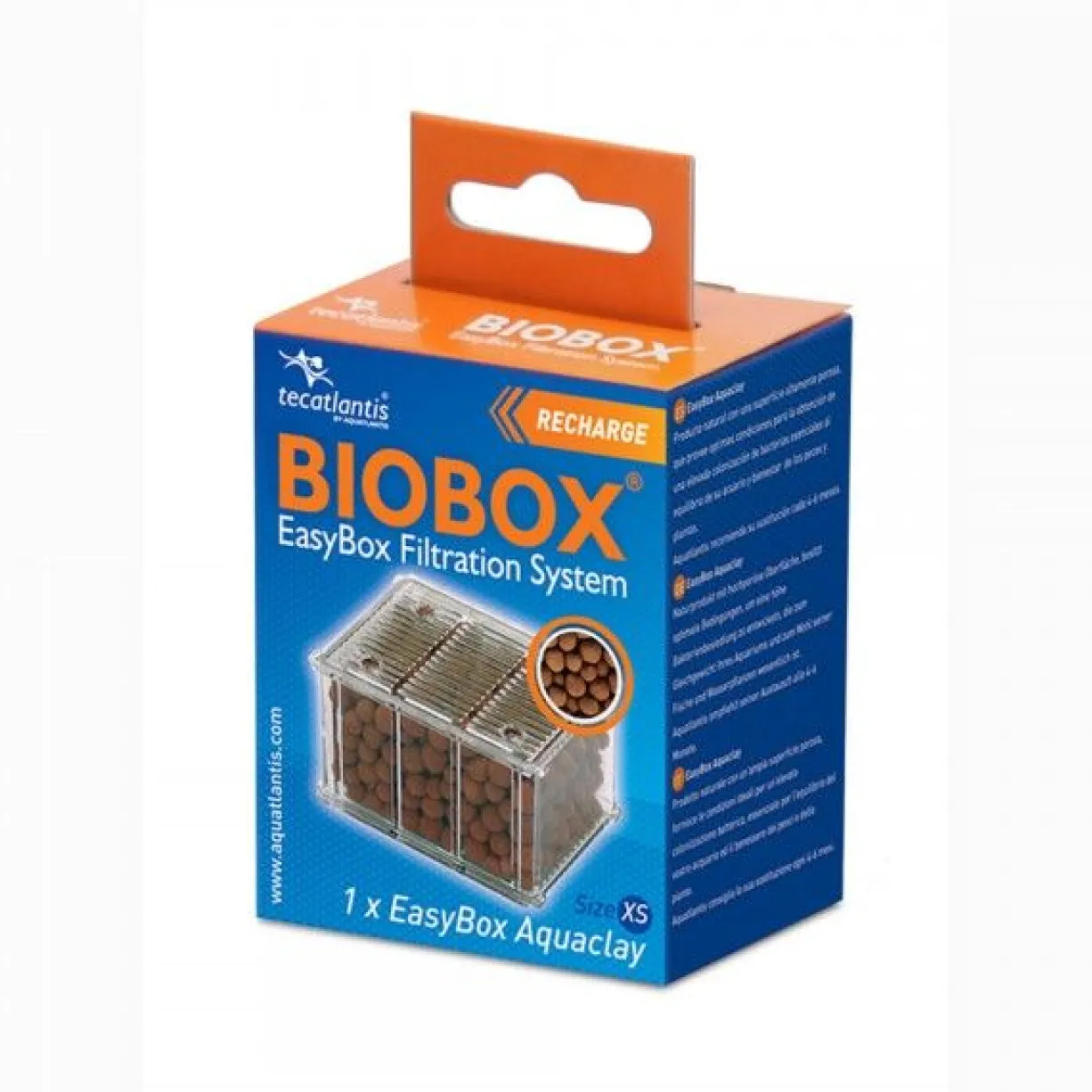Recharge pour filtre d’aquarium poisson EasyBox Aquaclay XS - Aquatlantis