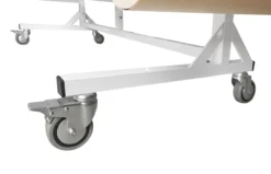 Roues pour Structure Système Papier 4x4 et Batterie d'Elevage 16 Cages