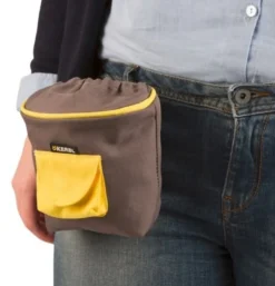 Sac à récompenses Pro gris/jaune 500ml - Kerbl