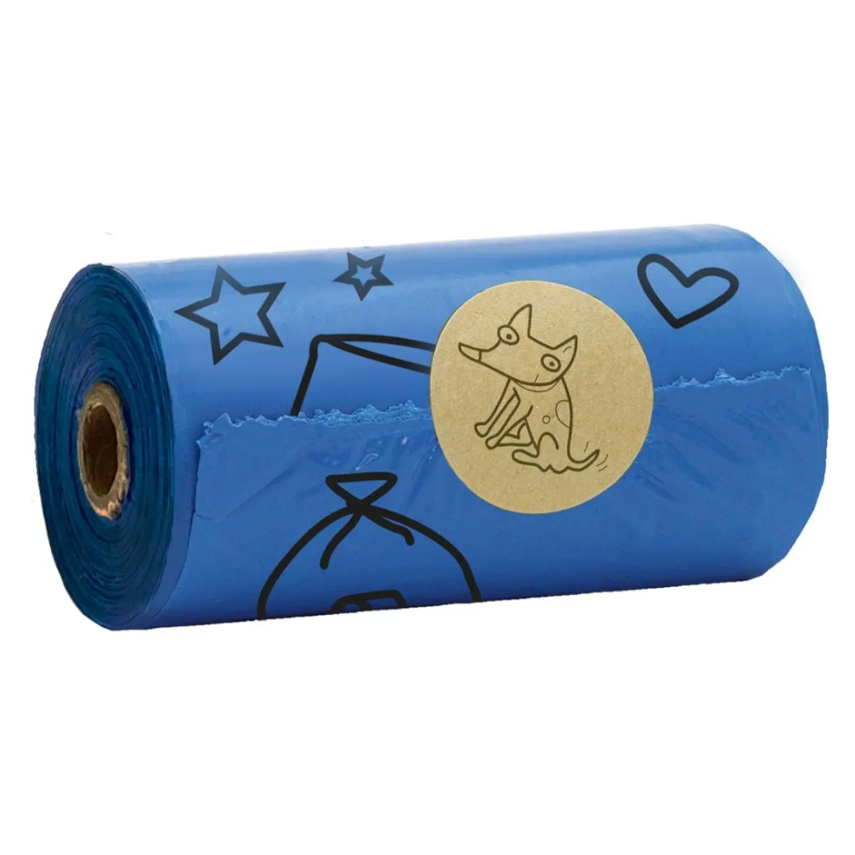 Sacs à déjections chien recyclés 8 rouleaux - The Sustainable People