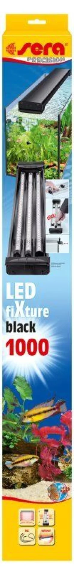 Sera Led Fixture Black 1000