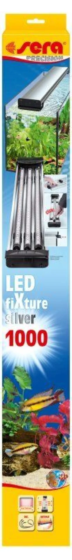 Sera Led Fixture Silver 1000