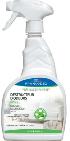 Spray destructeur d’odeurs 750ML - Francodex