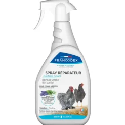 Spray réparateur et purifiant cutané pour poules 500ML - Francodex