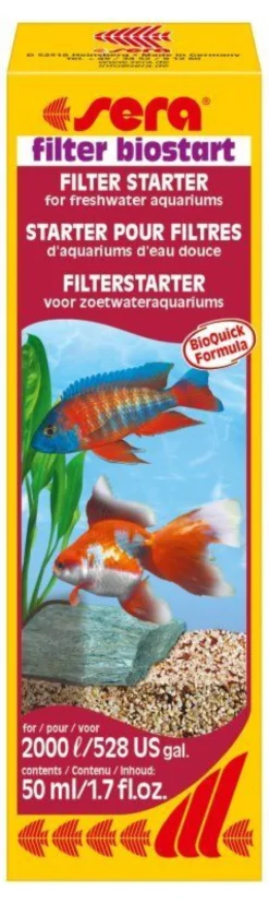 Starter pour filtres d’aquarium eau douce Filter Biostart 50ML - Sera