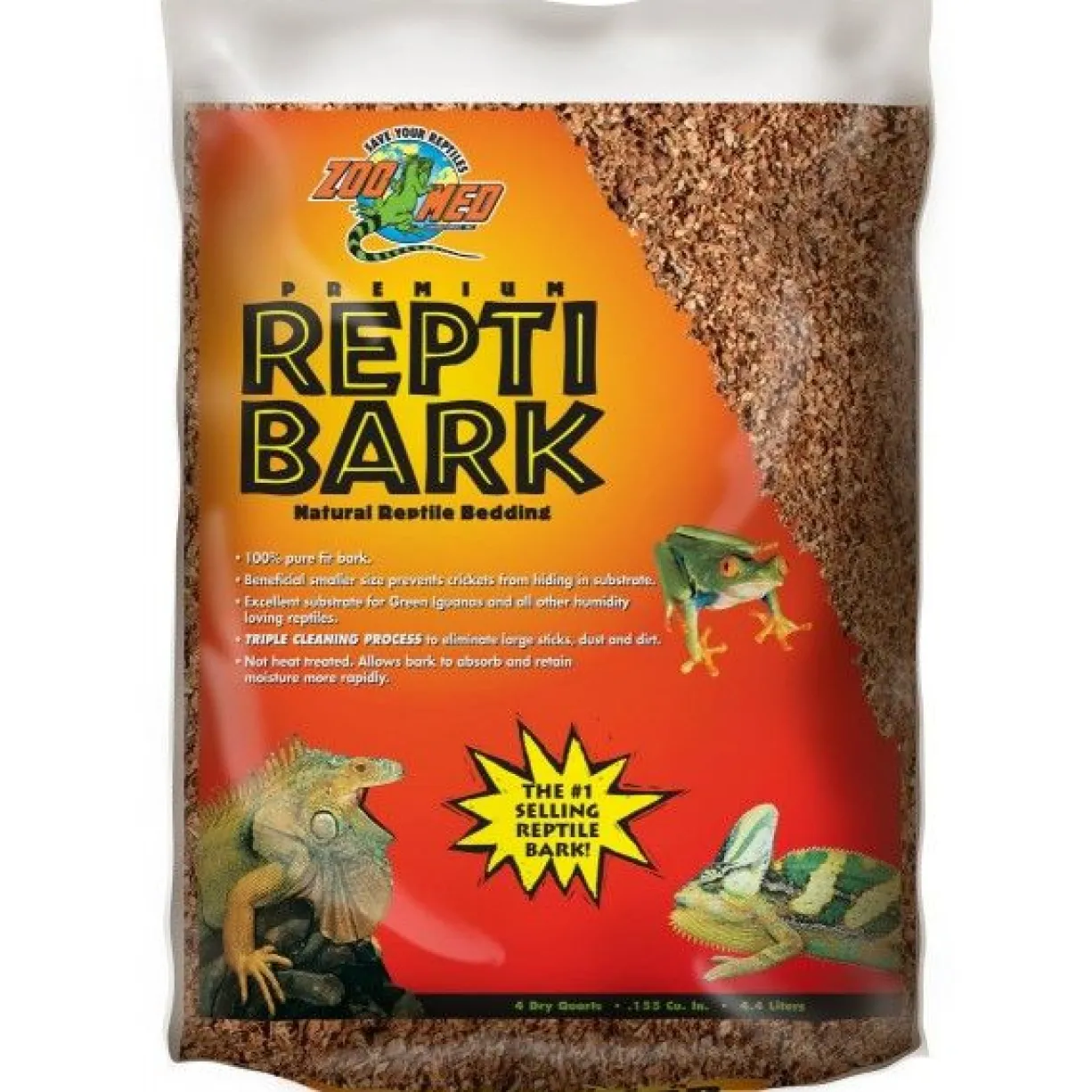 Substrat terrarium écorce sapin Repti Bark 2,5Kg – ZooMed