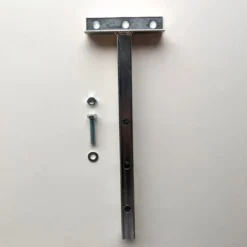 Support de toiture plat pour chenil chien sur mesure en métal 20 x 20 mm - KeniLux