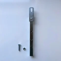 Support de toiture pour chenil chien sur mesure en métal 20 x 20 mm - KeniLux